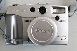 Canon PowerShot G2 Digitalkamera 4.0 Megapixel guter Zustand