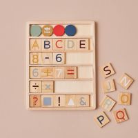 Lern- und Spielpuzzle mit Alphabet und Zahlen ab 3 Jahren