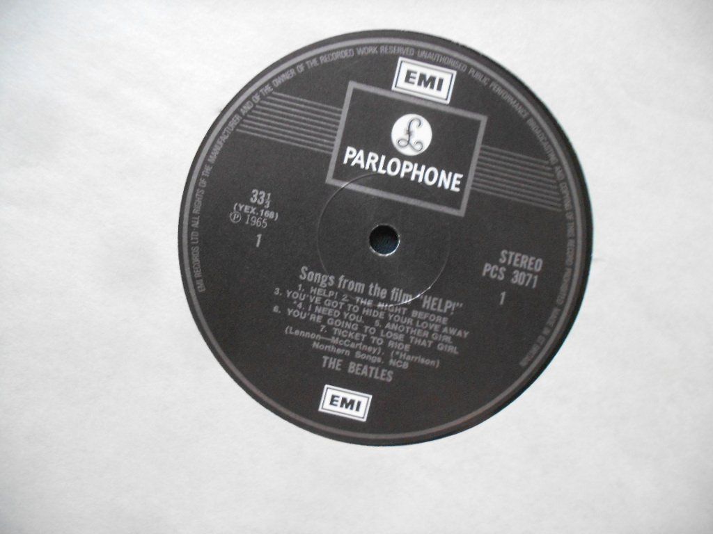 Schallplatten: THE BEATLES  -  HELP ! – Gebraucht aus Bex von Giorgiob 3