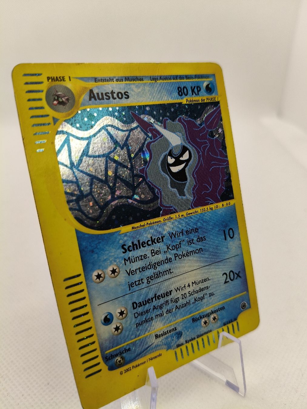 Pokémon Carte collezionabili: Pokemon Austos 8/165 Holo Expedition – Nuovo (secondo la descrizione) da Wallbach venduto da GyaradosCollect 2