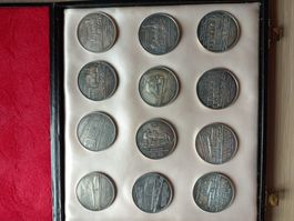 Medaille Gedenkmedaillen Schweizer Eisenbahnen 1847-1972