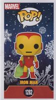 FUNKO POP! MARVEL 1282 bubble head HOLIDAY  IRON MAN  new