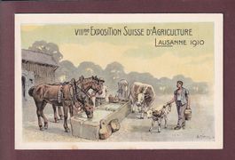 LAUSANNE - Exposition d'Agriculture 1910 (tombola)