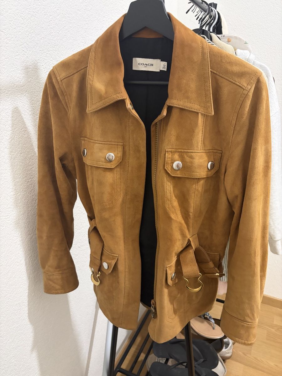 Coach Giacche: Coach Wildleder Jacke, Top Zustand – Usato da Neuenhof venduto da Flowergirl123