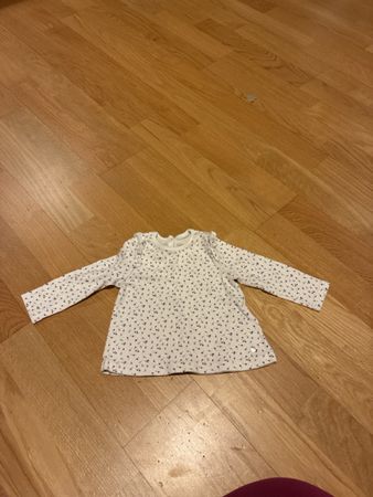 Camicia Petit Bateau neonata 12 mesi, fantasia floreale
