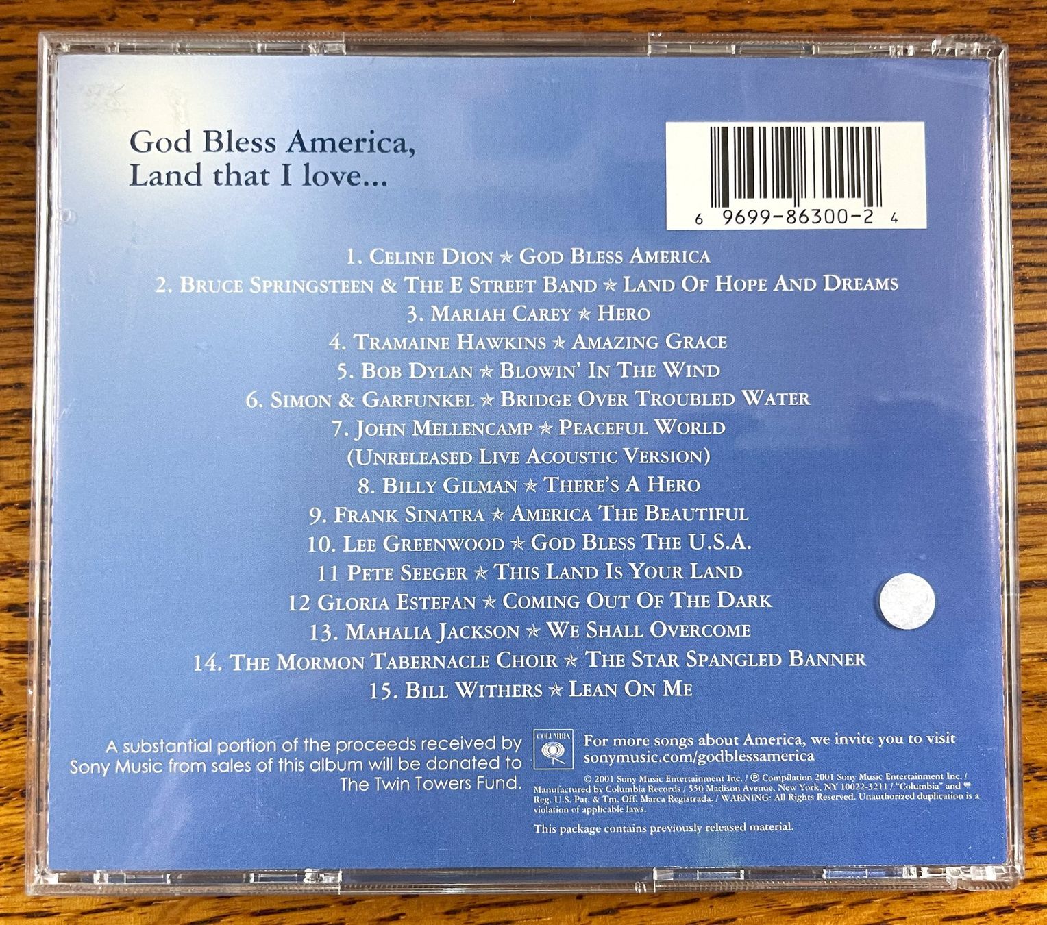 CD: GODBLESS AMERICA CD – Usato da Oftringen venduto da Vucki 1