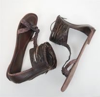 DGM Damen Sandalen SVEVA dunkelbraun/LP:259Fr/Gr.41 /Neu