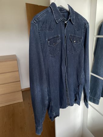 Scotch & Soda Jeanshemd Gr. M, dunkelblau