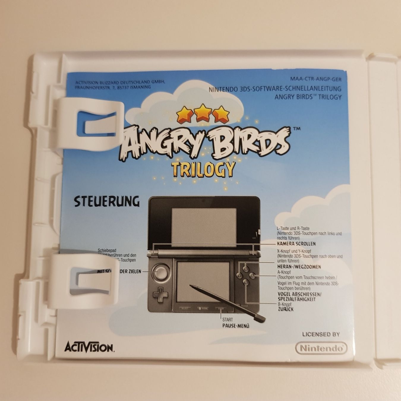 Nintendo Giochi: Angry Birds Trilogy /3DS – Usato da Münchenstein venduto da 2DGames 2