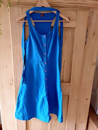 Kleid, Grösse XS-S, Blau mit Knöpfen. Top!
