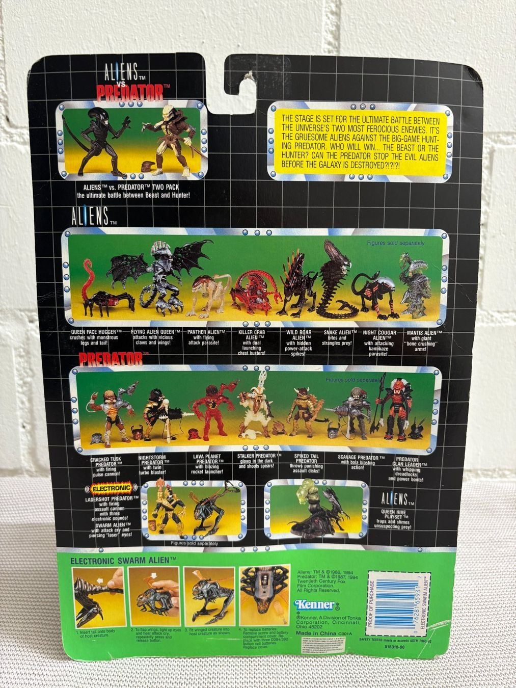 Figuren: NEU Electronic Swarm Alien Action Figur Vintage 1994 – Neu und originalverpackt aus Ottenbach von TimelessEmotions. 3