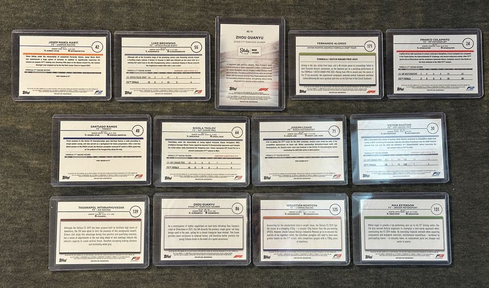 Topps Carte collezionabili: FORMULA 1 TOPPS CHROME 24/25 & 23/24 – Nuovo (secondo la descrizione) da Binz venduto da Cediboy 3