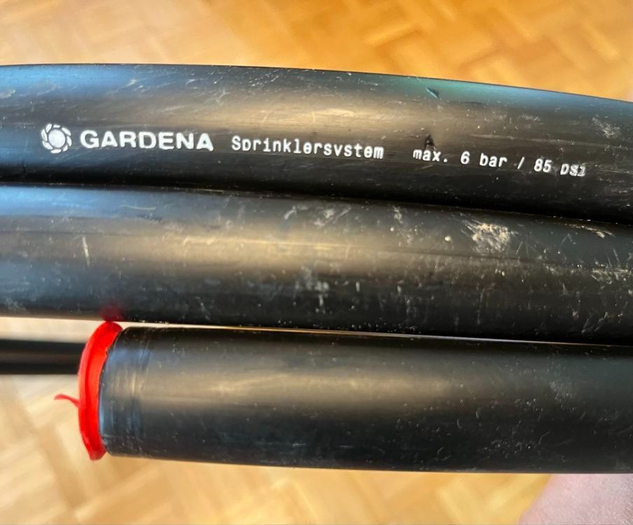 Gardena Tuyaux & tubes: Schlauch, Sprinkler, Düse, Anschlüsse (Np weit über 100) – D'occasion à Ettingen par sagada81 1