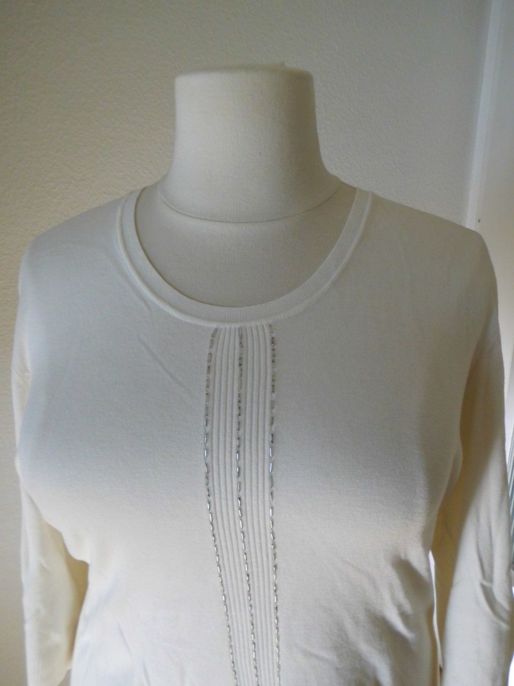 Pulls & Sweat-shirts: Pull blanc T. 52 – Neuf (Voir description) à Marin-Epagnier par Madja 1