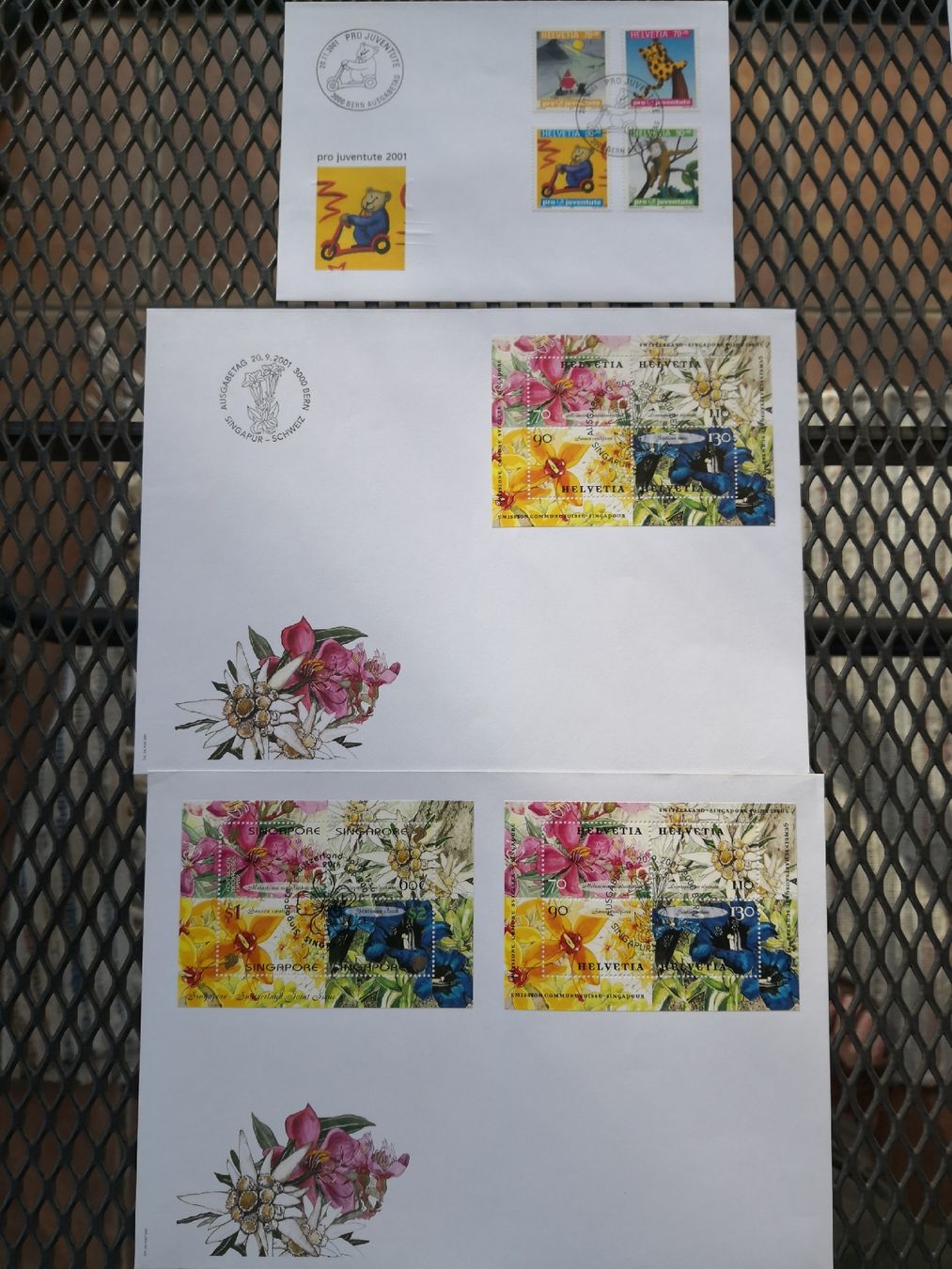 Alle Briefmarken: 2001 FDC – Neu (gemäss Beschreibung) aus Berikon von Truk56