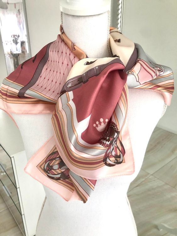 Foulard In Poliestere Setoso Foulard SATINIOR Per Donna Pacco Da