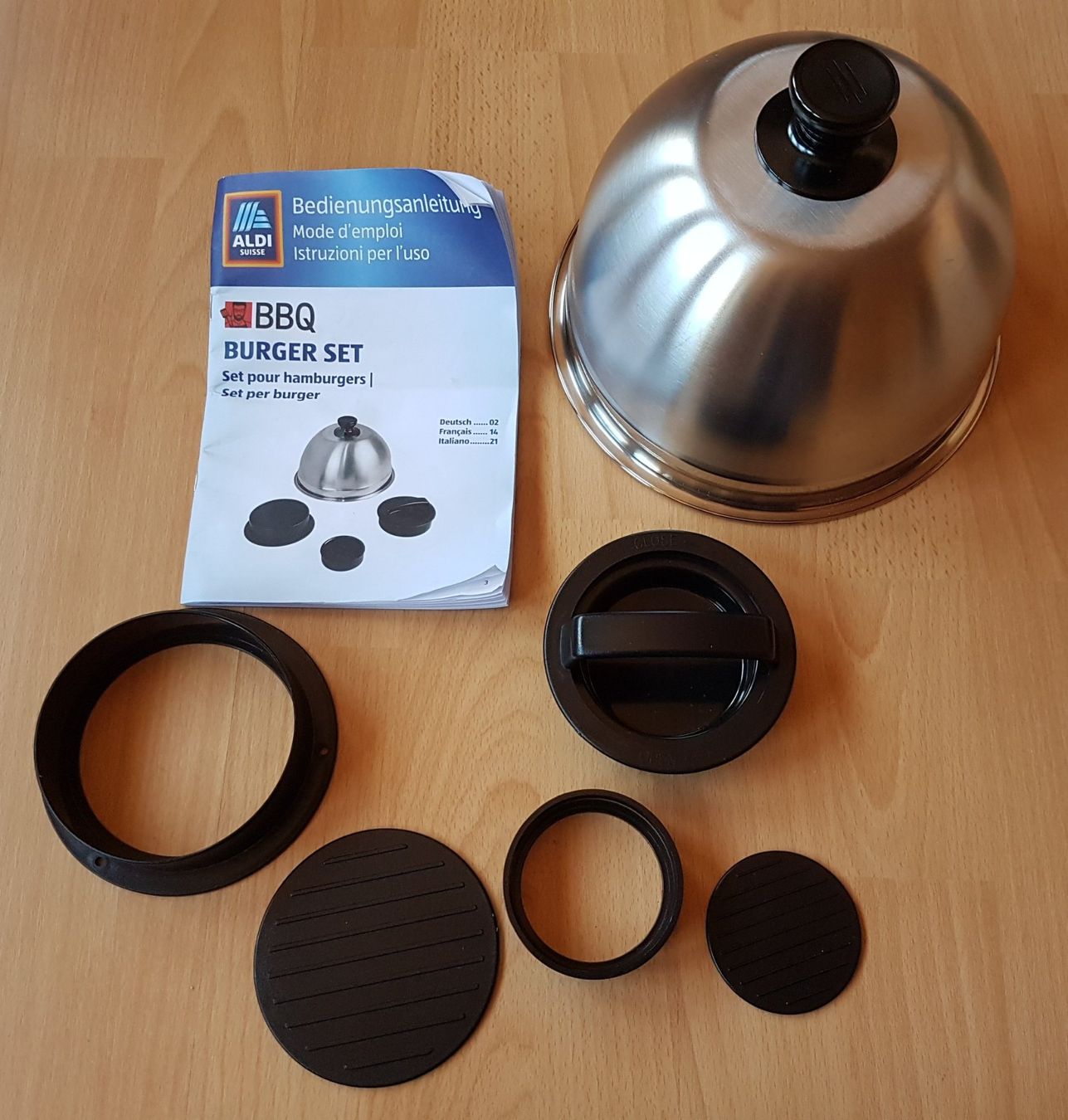 Elettrodomestici da cucina: BBQ BURGER SET (NEU) – Nuovo e nell'imballaggio originale da Sax venduto da spazieren 1