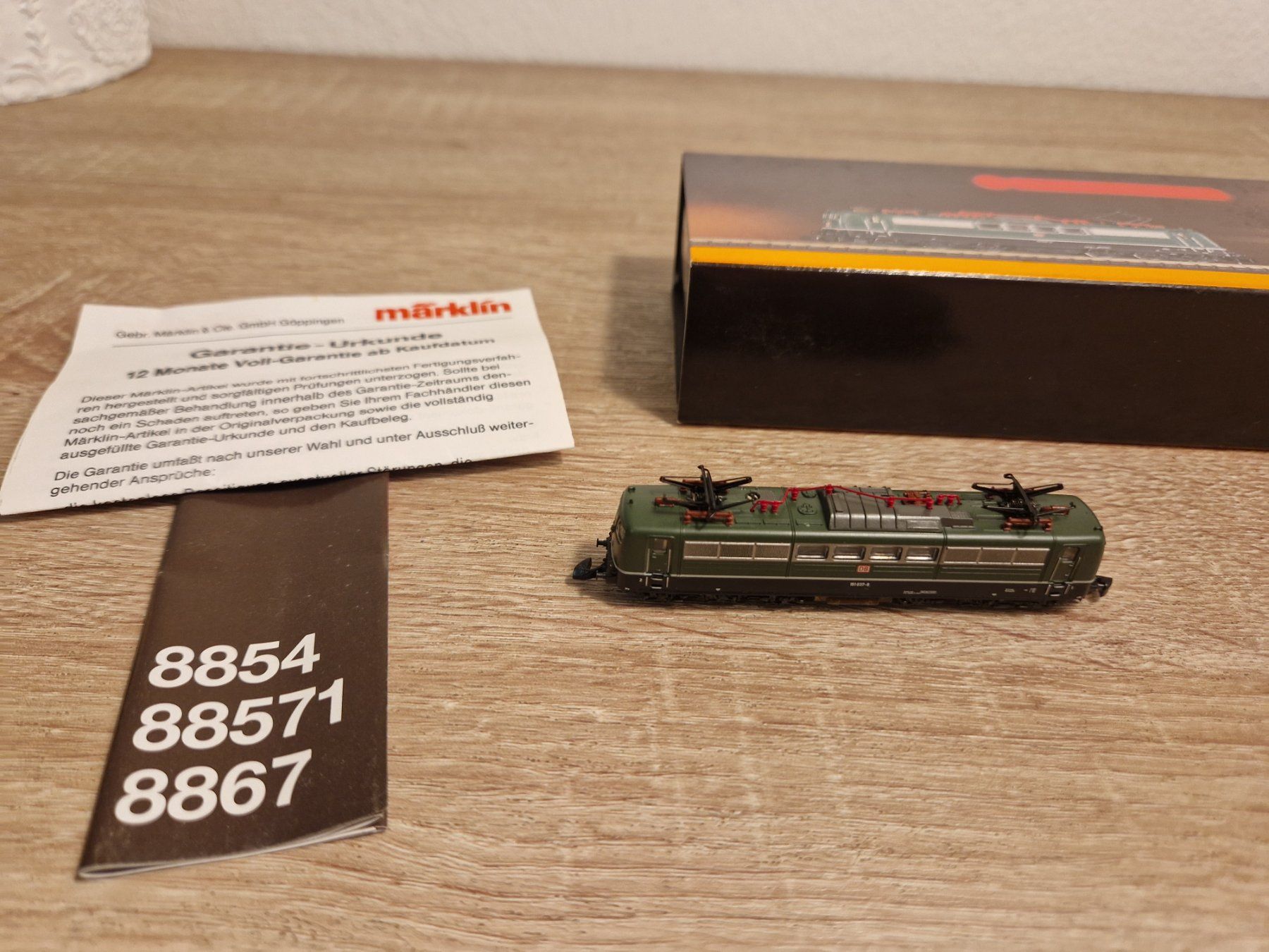 Märklin Modellini di ferrovie: Märklin Z 88571 E-Lok BR 151 DB – Usato da St-Aubin-Sauges venduto da Lo_Go 6
