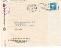Zensurbrief Dänemark