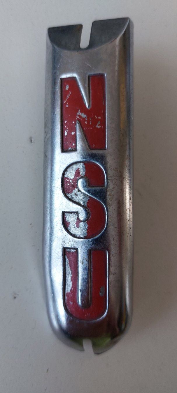 NSU Tutti i ricambio per moto: Emblem Mofa Motorrad NSU Schriftzug – Usato da Schenkon venduto da Elbarto007 1