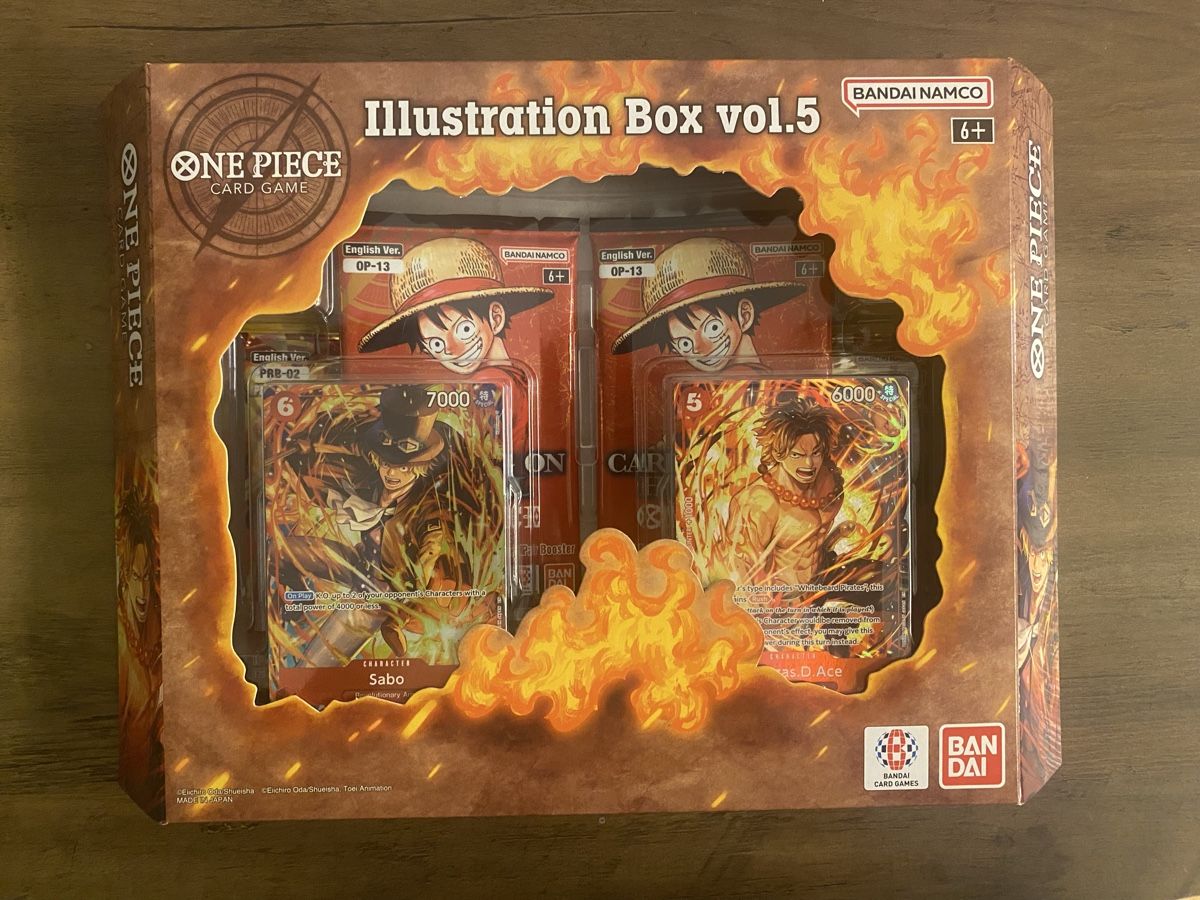 Bandai Carte collezionabili: One Piece Illustration Box Vol. 05 – Nuovo (secondo la descrizione) da Zürich venduto da Gunplakendo