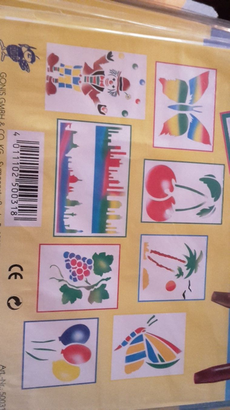 Sciablone: Blopen Schablonen – Nuovo e nell'imballaggio originale da Spiegel b. Bern venduto da Flamingo07 1