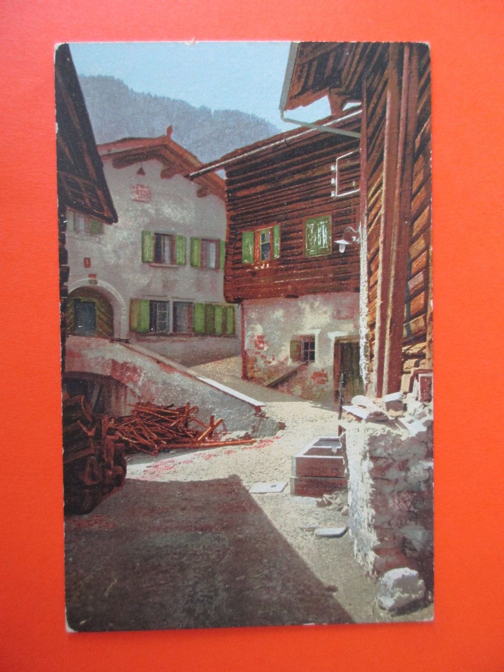 Cartoline postali: FILISUR, Alte Häuser  / Gel. 1912 / Ansichtskarte – Usato da Eschenbach LU venduto da Jack1711