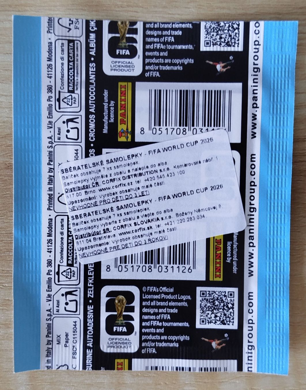 Panini Carte collezionabili: Panini WM 2026 Corfix Tüte – Nuovo e nell'imballaggio originale da Kloten venduto da collectverse 1