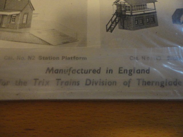 Trix Modelleisenbahnen: Minitrix Bastelbogen Spur N Originalverpackt – Neu und originalverpackt aus Wittenwil von trixmartin 5