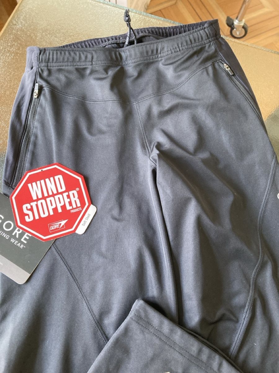 Pantaloni: Gore Running Wear Windstopper, XS, 34 schwarz soft shell – Usato da Zürich venduto da dolcicaramelle2 1