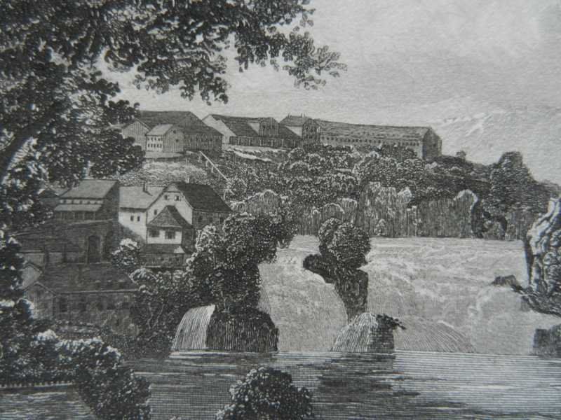 Gravures: Rheinfall Schloss Laufen – D'occasion à Risch par Rischli15 9