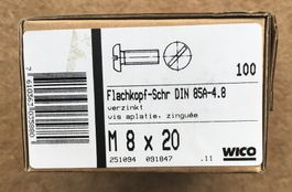 WICO SCHRAUBEN NEU UND ORIGINALVERPACKT