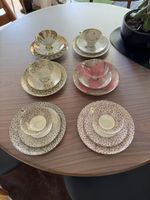 Kaffeeservice 6 Personen Bavaria Vintage gemustert 18tlg gut