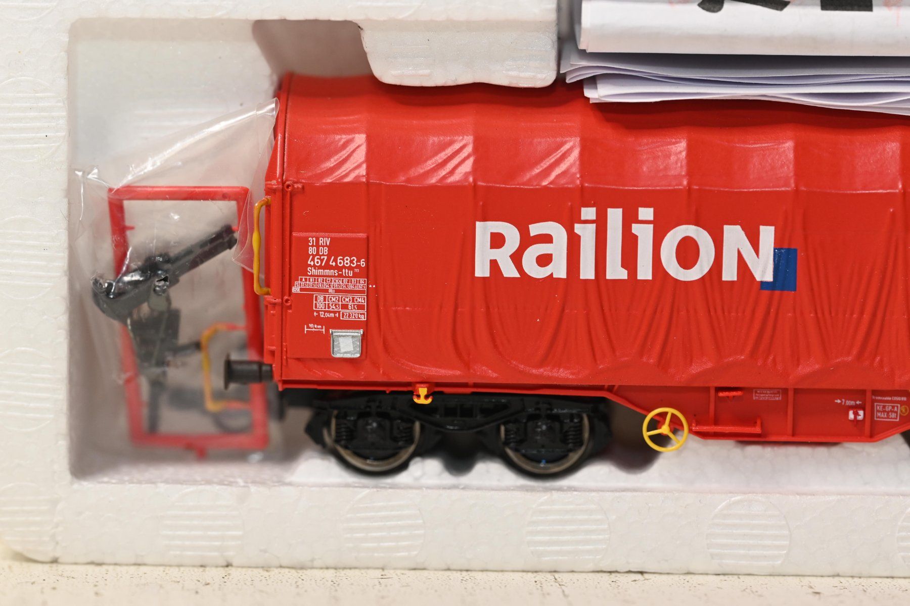 Roco Modellini di ferrovie: DB Railion Roco HO/AC mit OVP – Usato da Laupen ZH venduto da Zmoewe 1
