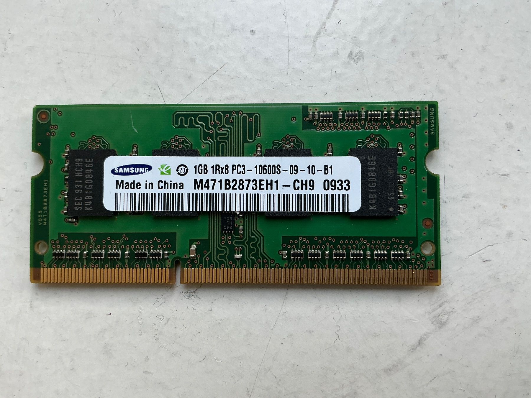 Samsung Mémoires / RAM: SODIMM RAM 1 GB – D'occasion à Zürich par nar_wal