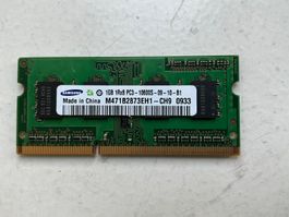 SODIMM RAM 1 GB DDR3
