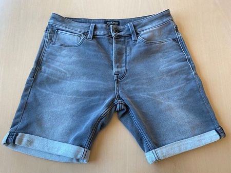 Jack & Jones Jeans Shorts Regular Fit Grau Gr. M