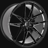 HAXER HX036 Schwarz Glanz Felgen passend verschiedene Autos