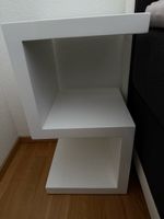 2 Nachttische weiss