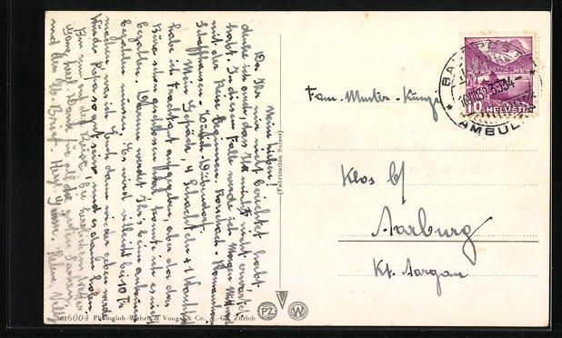 Cartoline postali: AK Clavadel, Kurhäuser am Hang – Usato da Berlin venduto da bartko-reher 1