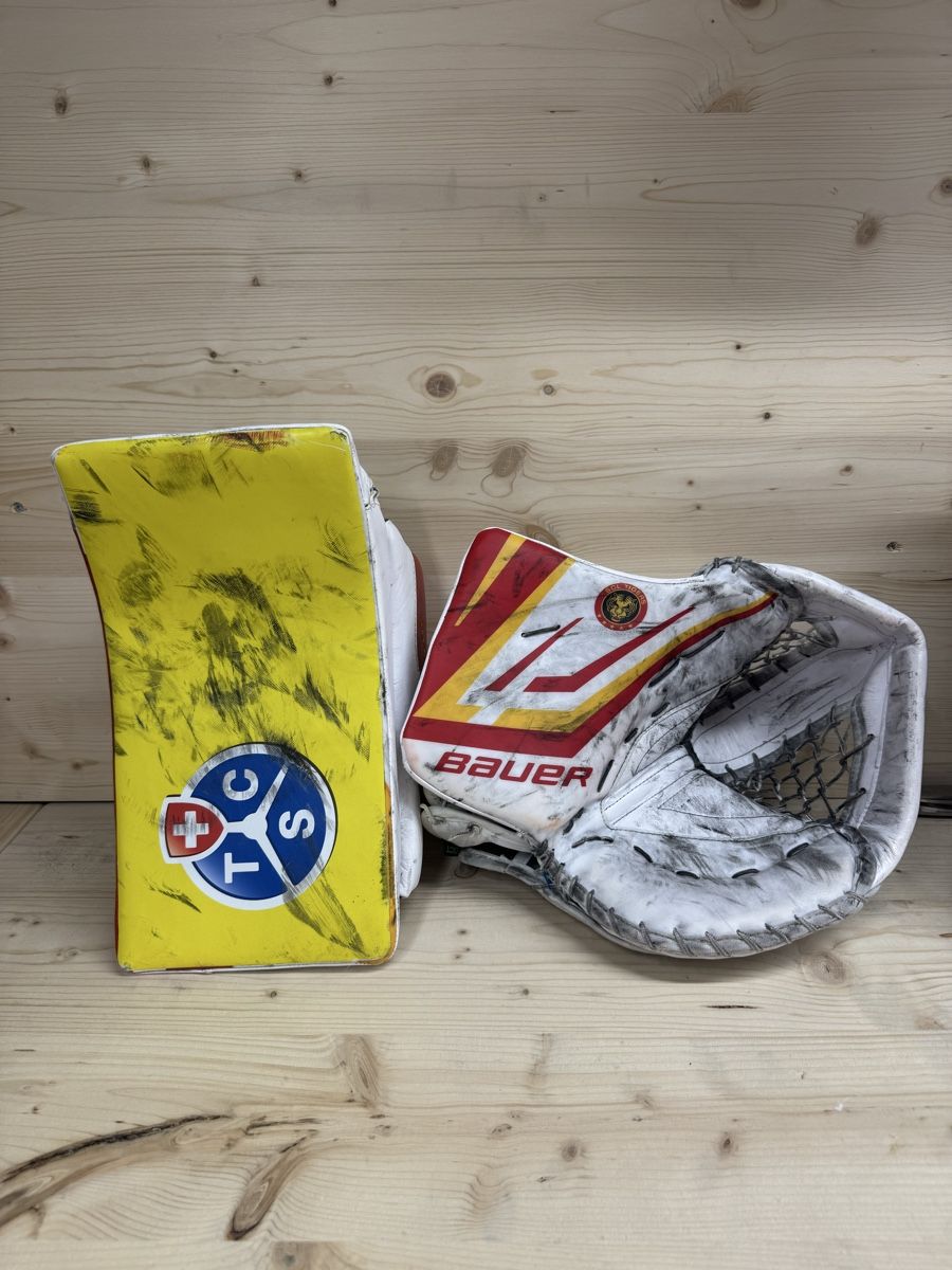 Bauer Handschuhe & Handstulpen: Bauer Fanghand und Stockhand Set gebraucht – Gebraucht aus Kaltacker von TB40