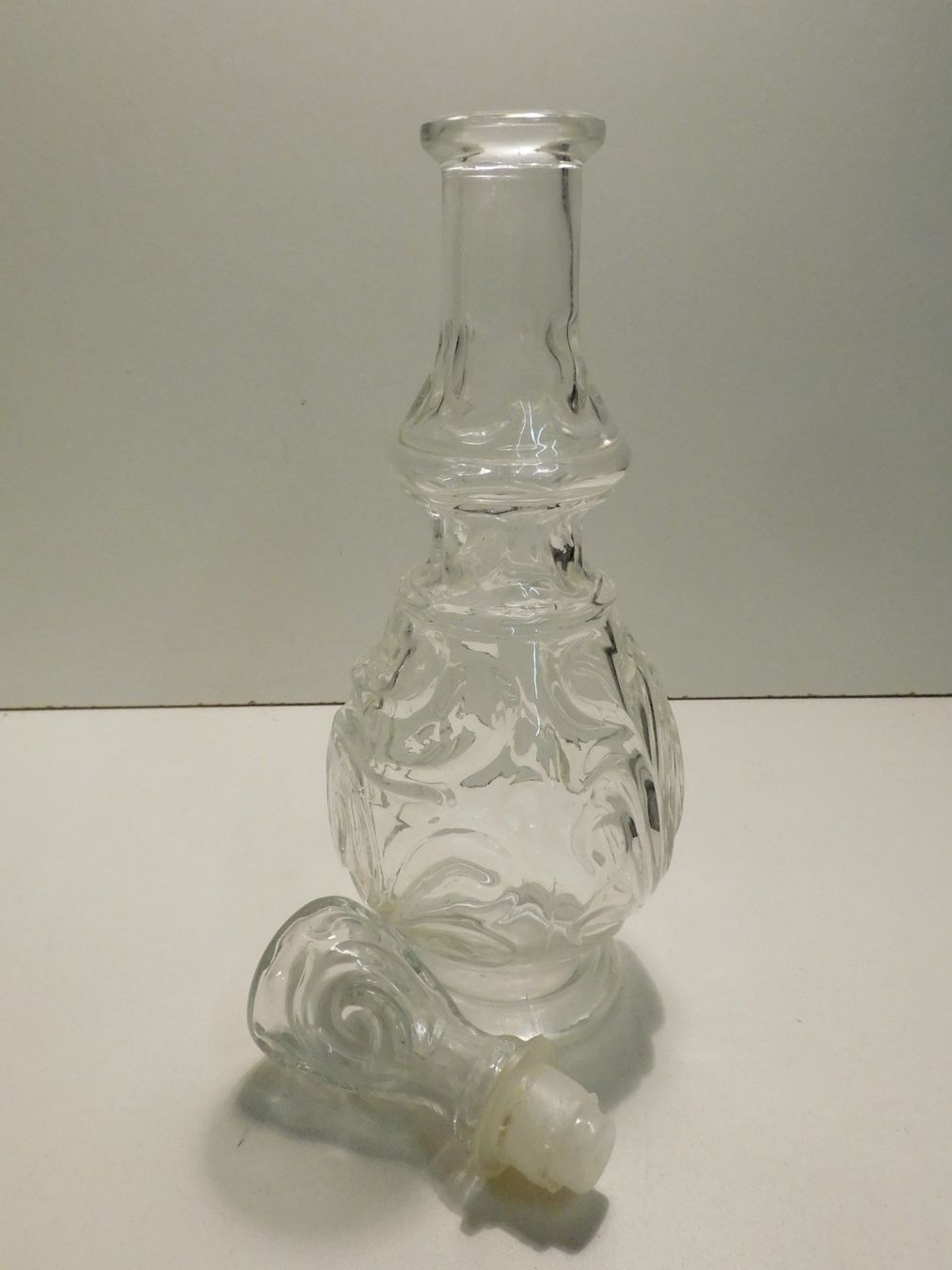 Caraffe: Karaffe Glaskaraffe Likör - Schnaps Karaffe   28 Gesamthöhe – Usato da Sursee venduto da 76 3