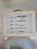 Tirelire décorative valise "Mon voyage" 