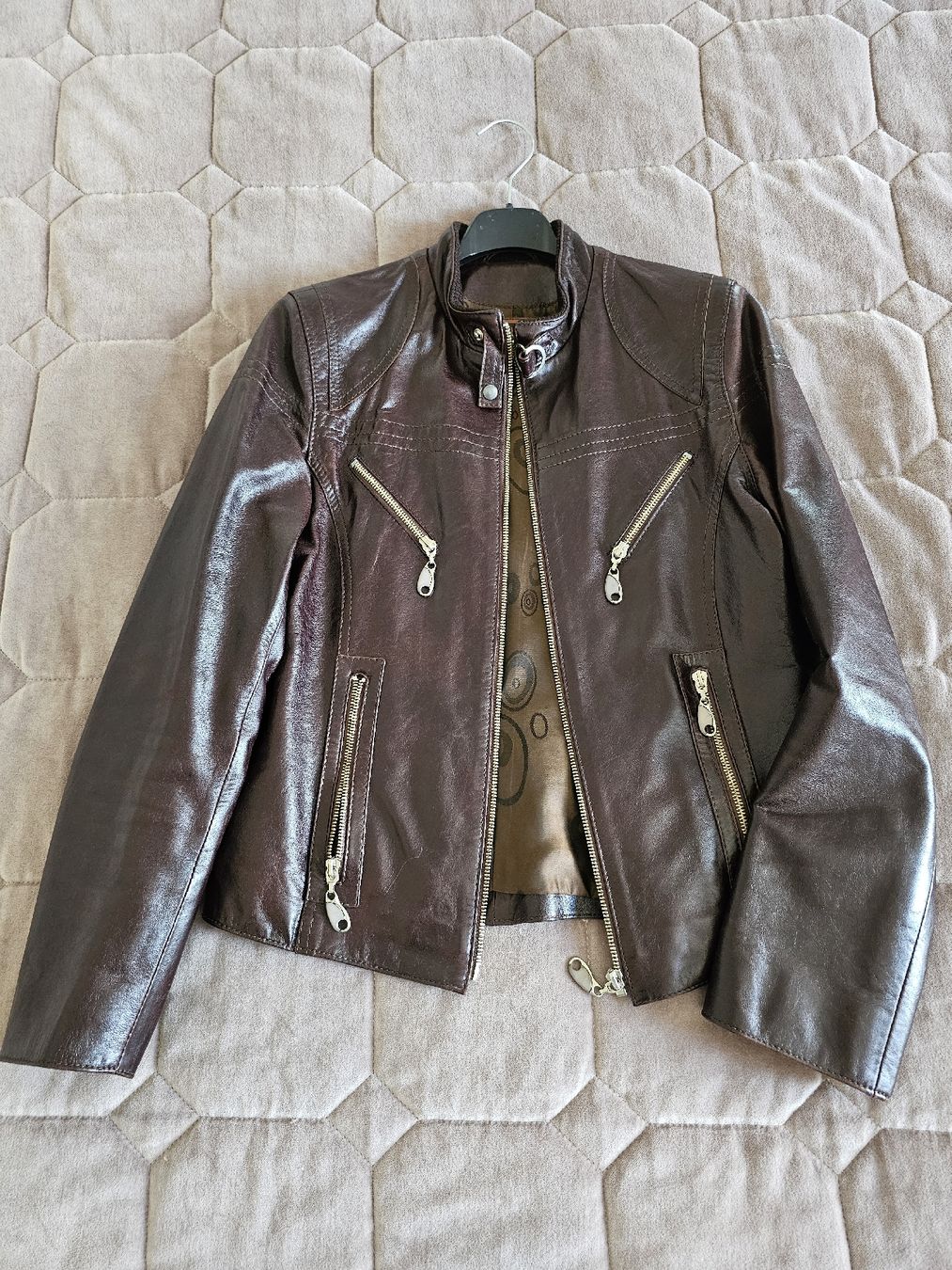 Vestes: Schöne Lederjacke – D'occasion à Madiswil par stam232