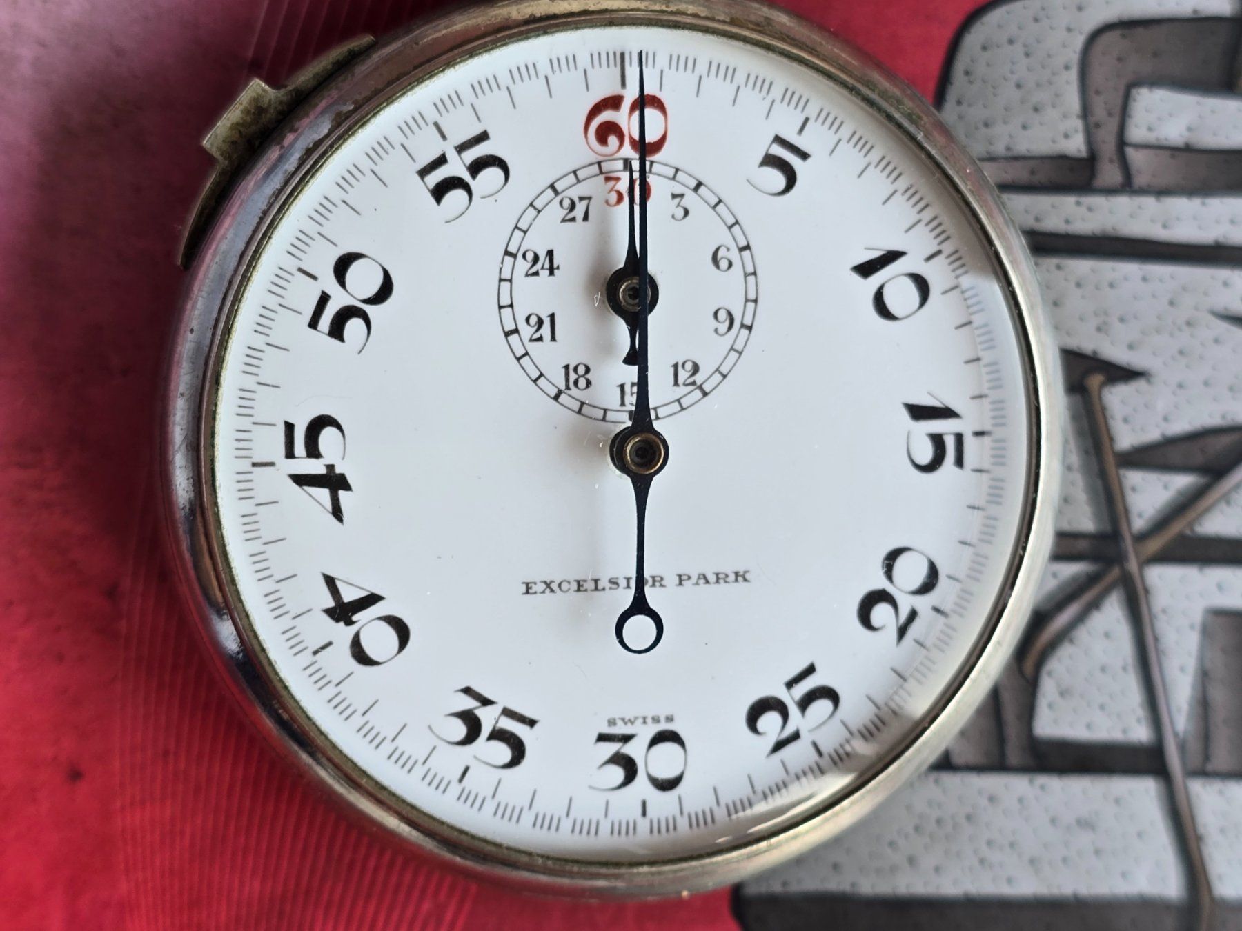 Orologi: 736 Excelsior Park Stoppuhr Chronograph – Usato da Muri AG venduto da Corredor 2