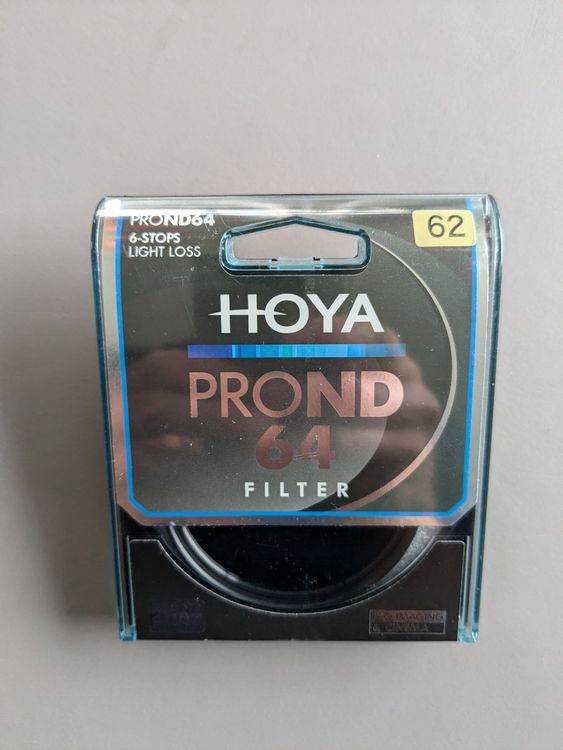 Hoya PRO ND Filter Set (8/64/1000) Für 62mm Objektive – 3er-Graufilter Für Langzeitbelichtungen