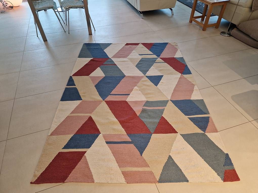 Pfister Tappeti: Bright and colourful wool rug from Pfister – Usato da Hergiswil NW venduto da luc_b5pz 1