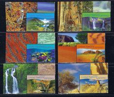 UNO NY 1999 Erbe der Welt - Australien Serie a/MH ET-gest. ʘ