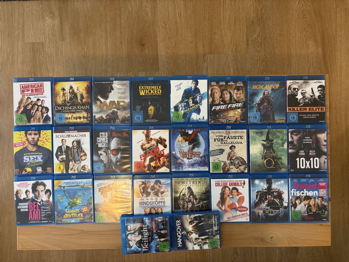 Tutti i DVDs: Bluray Sammlung 50 Stk. 4 – Usato da Flawil venduto da scal21 1
