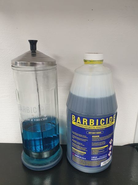 Pangdingk Desinfektionsglas 9 Zoll (22,9 Cm) – Für Maniküre-Werkzeuge Im Salon Oder Zu Hause